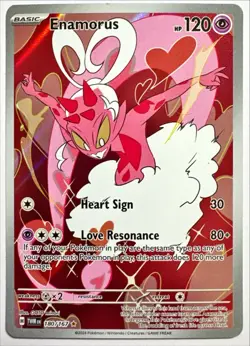 Pokemon ENAMORUS 180/167 Twilight Masquerade Illustration Rare Card NM - Image 1