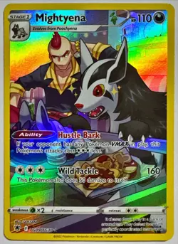 Pokemon MIGHTYENA TG09/TG30 Stage 1 Astral Radiance Full Art Rare NM - Image 1