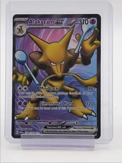 ALAKAZAM EX 2023 POKEMON SCARLET & VIOLET 151 ULTRA RARE 188/165 Q2283 - Image 1
