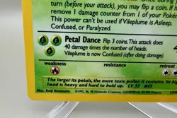 1999 Pokemon Vileplume 15/64 Holo Rare Jungle Set WOTC Vintage Holographic NM/LP - Image 2