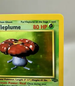 1999 Pokemon Vileplume 15/64 Holo Rare Jungle Set WOTC Vintage Holographic NM/LP - Image 5