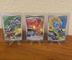 Pokemon TCG First Partner Illustration Collection Series 1 Kanto GEN 1 Starters - Image 1