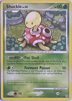 Shuckle 109/132 Common Secret Wonders Pokemon Lightly Played - Image 1