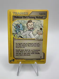 Professor Elm's Training Method 148/165 Expedition Base Set Pokemon TCG E-Reader - Image 1