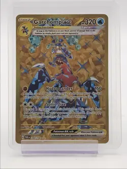 GARCHOMP EX 2023 POKEMON PARADOX RIFT HYPER RARE 260/182 Q2283 - Image 1