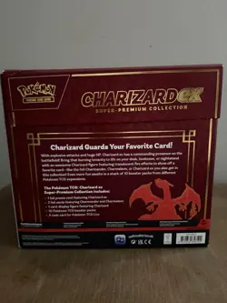 Pokemon TCG Charizard ex Super-Premium Collection Box Promo Booster English - Image 5