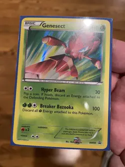 Pokemon Genesect BW99 Black White Promos Holo (PRINT LINE) - Image 1