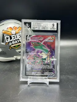 2022 Pokemon Rayquaza Vmax Trainer Gallery TG20/TG30 BGS 9 (CBMH) - Image 1