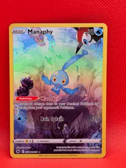 MANAPHY GG06/GG70 HOLO CROWN ZENITH GALARIAN GALLERY POKEMON NM/M MANAPHY - Image 1