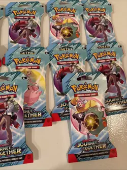 Pokemon Scarlet & Violet Journey Together Sleeved Booster 12-Pack Lot New Sealed - Image 4
