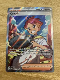 Pokemon Crispin 164/142 | NM Stellar Crown SIR - Image 1