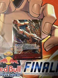 One Piece Tcg Red Bull Double Don Top 128 Garp (OP13) Treasure Cup (Card Only!) - Image 4