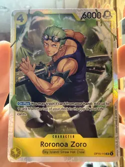 One Piece Roronoa Zoro OP15-113 Adventure on Kami's Island - Image 1
