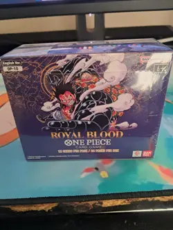 One Piece TCG Royal Blood OP-10 English Booster Box Sealed - Image 1