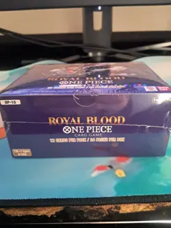 One Piece TCG Royal Blood OP-10 English Booster Box Sealed - Image 2