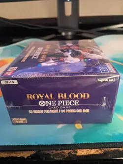 One Piece TCG Royal Blood OP-10 English Booster Box Sealed - Image 3