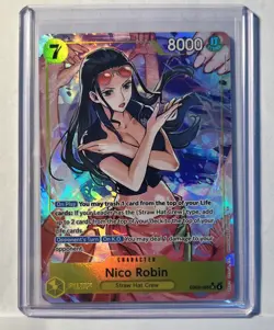 One Piece Nico Robin EB03-055 Alt Art SR - Image 1