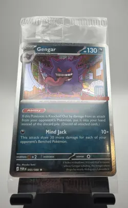 Gengar 050/088 Gamestop STAMPED - Perfect Order GAME STOP PROMO SEALED - Image 2