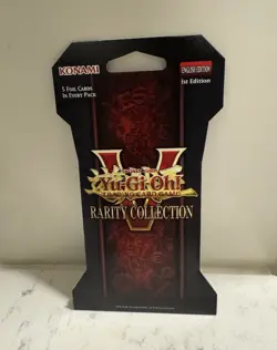 Konami Yu-Gi-Oh! TCG Rarity Collection 1st Edition Booster Foil Pack 5 Cards - Image 1