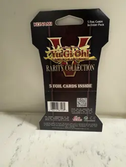 Konami Yu-Gi-Oh! TCG Rarity Collection 1st Edition Booster Foil Pack 5 Cards - Image 2