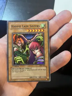 Dark Magician SDY-006 + Japanese P4-02 + Harpie Lady Sisters 1st Ed MRD - Image 1