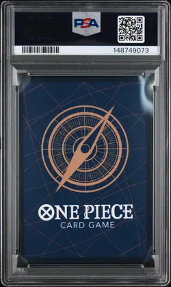 2025 ONE PIECE OP11-A FIST OF DIVINE SPEED #005 LUFFY-TAROU PSA 10 - Image 2