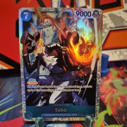 Sabo SR OP15-046 ENGLISH ONE PIECE Card Adventure on KAMI’s Island - OP15 - Image 1