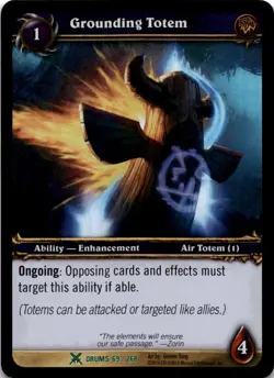 Grounding Totem FOIL World of Warcraft TCG WOW - Image 1