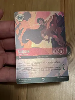 2023 Disney Lorcana The First Chapter Aladdin Enchanted 211/204 - Image 3