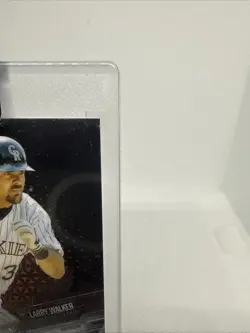 2021 Topps Chrome Black Refractor Larry Walker Auto 14/25 Sealed HOF - Image 4
