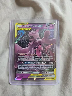 Pokemon TCG Mewtwo and Mew GX Tag Team Card 71/236 Unified Minds (NM) - Image 1