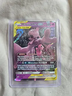 Pokemon TCG Mewtwo and Mew GX Tag Team Card 71/236 Unified Minds (NM) - Image 4