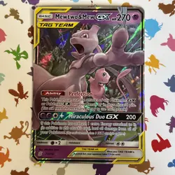 Pokemon TCG Mewtwo & Mew-GX 71/236 Unified Minds - Tag Team - Image 1