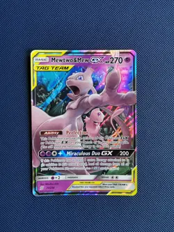 Pokemon TCG Mewtwo and Mew GX Tag Team Card 71/236 Unified Minds - Image 1