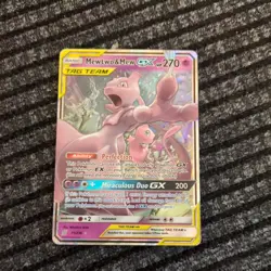 Pokemon TCG Mewtwo and Mew GX Tag Team Card 71/236 Unified Minds Near mint - Image 1