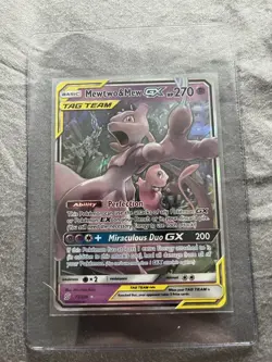 Pokemon TCG Mewtwo and Mew GX Tag Team Card 71/236 Unified Minds - Image 1
