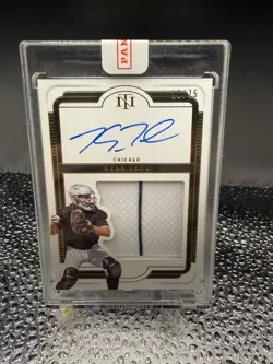 2025 Panini National Treasures - Silhouette Signatures Kyle Teel 16/75 #SL-KTL - Image 1