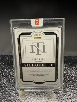2025 Panini National Treasures - Silhouette Signatures Kyle Teel 16/75 #SL-KTL - Image 2