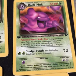 pokemon tcg lot of 10 moderate play 1st edition team rocket cards - Image 5