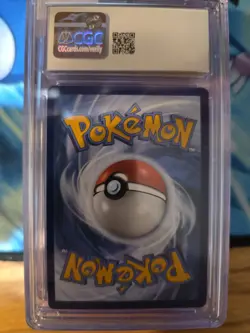 CGC 7 Ralts Scarlet & Violet 211/198 Illustration Rare Holo Pokemon Card - Image 2