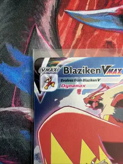 Blaziken VMAX TG15/TG30 Ultra Rare Silver Tempest Pokemon Card - Image 2