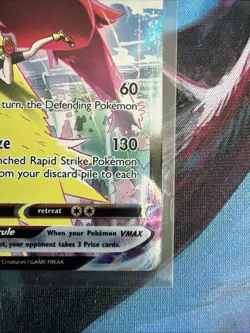 Blaziken VMAX TG15/TG30 Ultra Rare Silver Tempest Pokemon Card - Image 4
