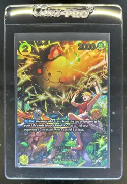 2026 One Piece Adventure on Kami's Island Zeus Special Card #OP11-106 - Image 1