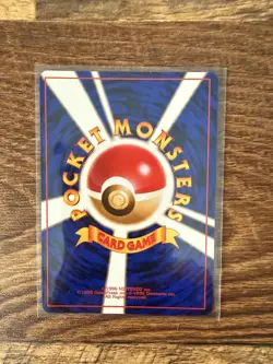 Koga's Ninja Trick Banned Gym Heroes Pokemon Trainer Card Old Back Japanese - Image 2