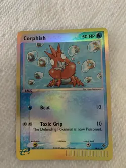 Corphish 54/97 Reverse Holo Common EX Dragon Pokemon Card NM/M - Image 1