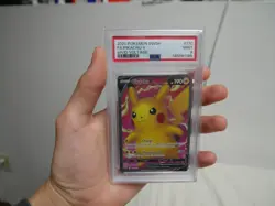 Pikachu V (Full Art) - PSA 9, great birthday gift, pokemon card - Image 1