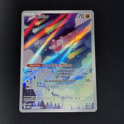 Pokemon TCG Minior Card 201/182 Paradox Rift Holo Illustration Rare NM Condition - Image 1