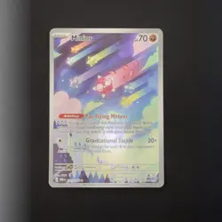 Pokemon TCG Minior Card 201/182 Paradox Rift Holo Illustration Rare NM Condition - Image 2