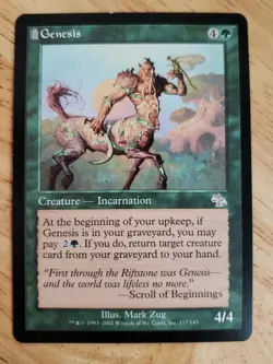 1x MTG Magic The Gathering Genesis [Judgement] Collectible Trading Card - Image 1
