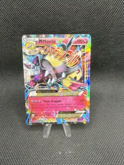 Pokemon TCG Mega Mawile EX Promo Holo XY104 XY Mega Evolution Card - Image 1